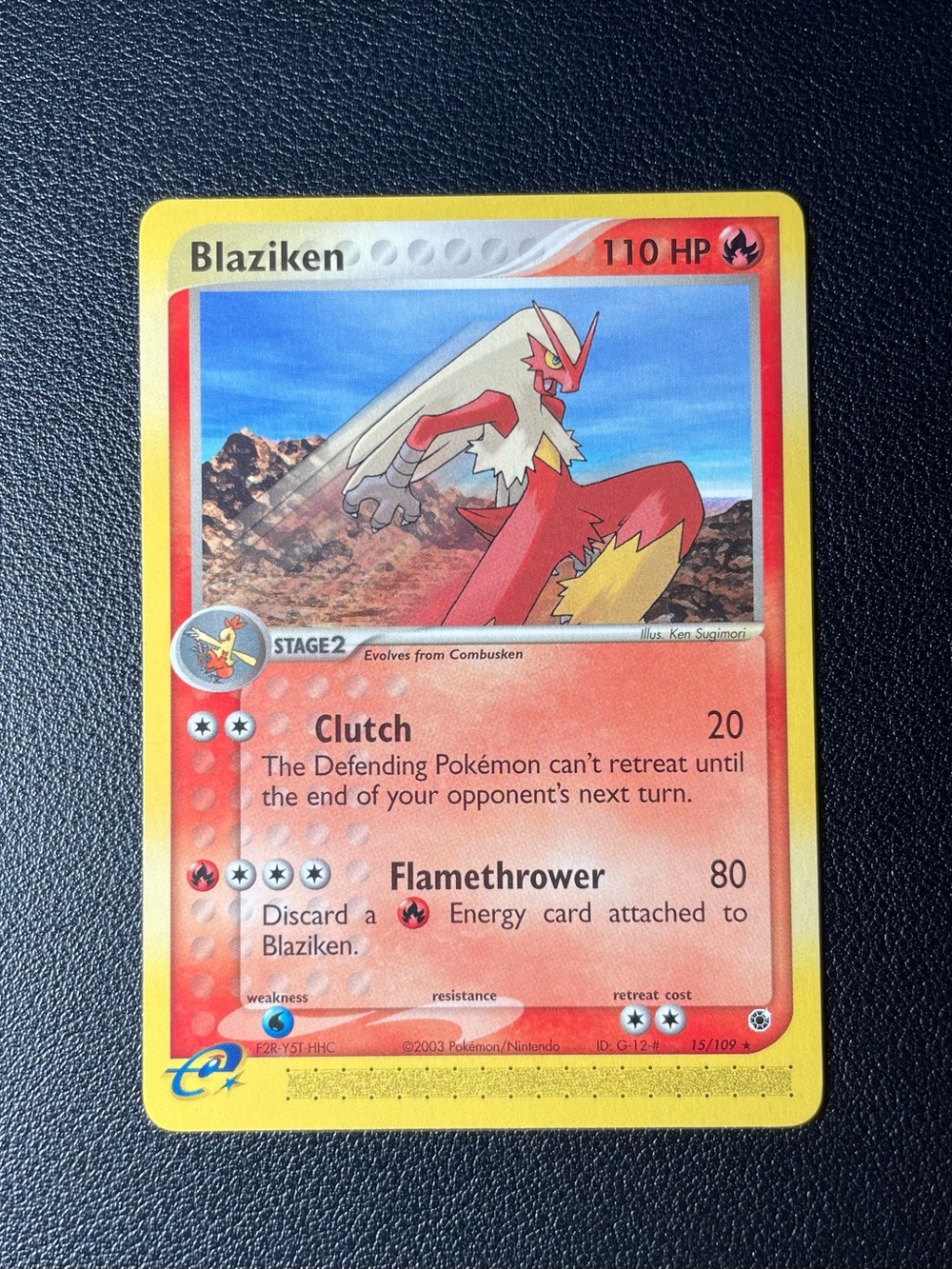 Blaziken #15/Pokemon Ruby & Sapphire